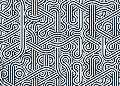 Wallpaper Mural Colour Hexagon Tile Connection art background design illustration Torontodigital.ca