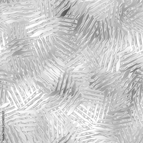 3d metal seamless pattern, abstract background