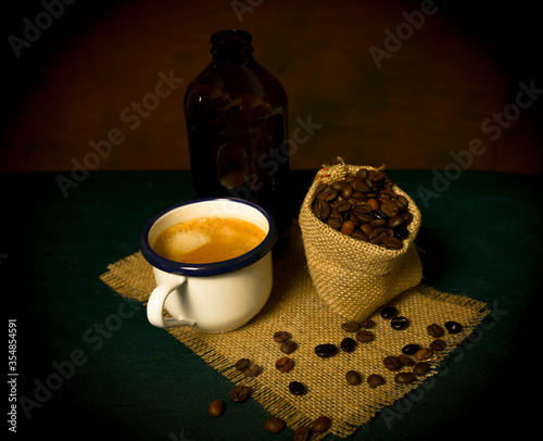 Rustic style coffe