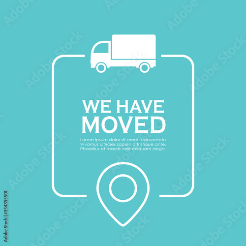 Text box design we have moved