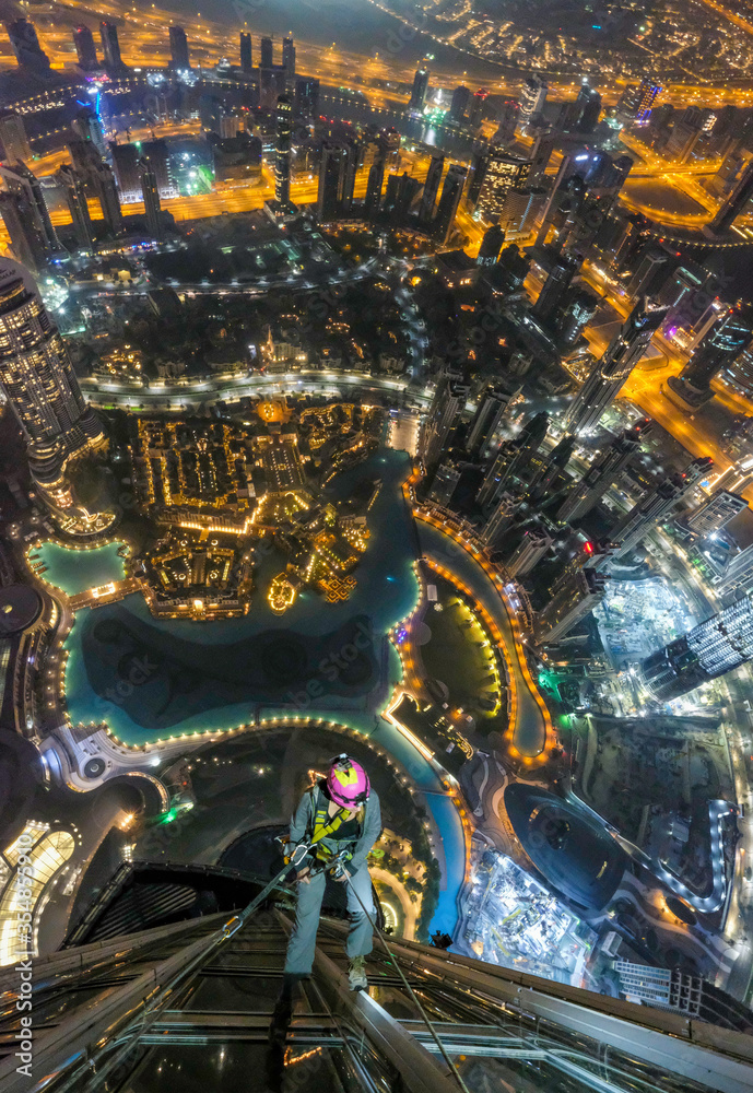 Fototapeta premium Dubai by night