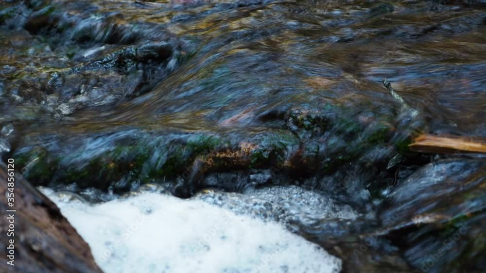 Wild nature. Forest river. A small water stream and spume. Wild nature. Forest river. A small water stream and spume.