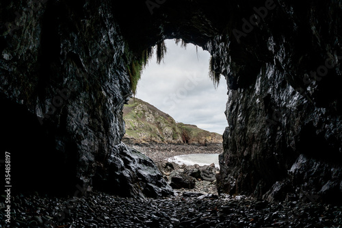 cave in the sea in Sark