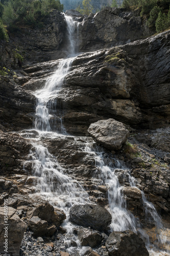 Wasserfall bei Biberg  Kandersteg