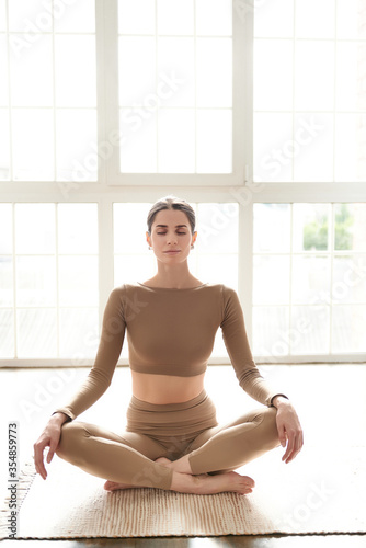 Morning yoga and meditation