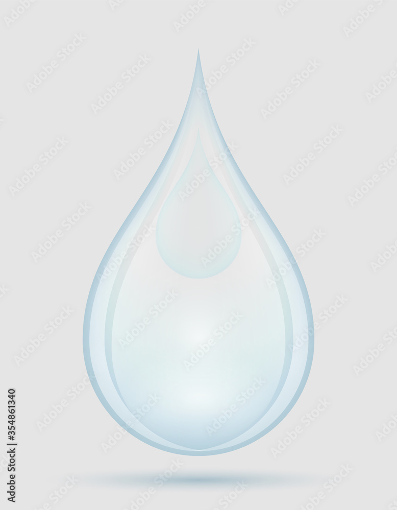 drop of water rain or spray vector illustration drop of water rain or spray vector illustration