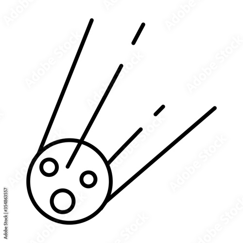 Meteorit icon design