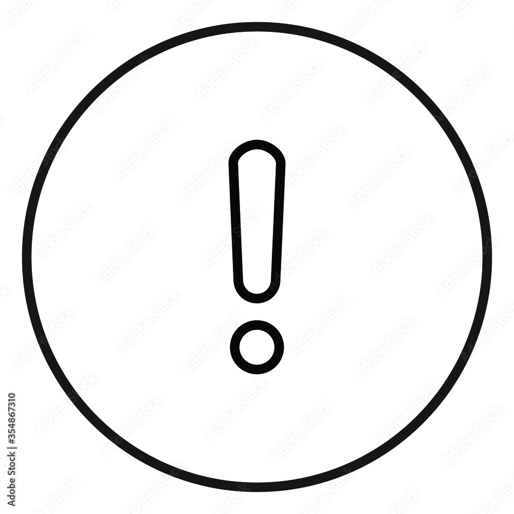 Exclamation Mark | Error | Warning | Alert | Icon Exclamation Mark | Error | Warning | Alert | Icon