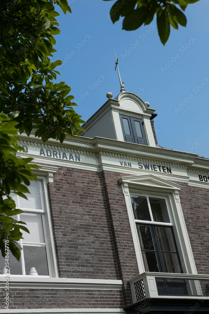 Historic building. Former Bosbouwschool. Maatschappij van Weldadigheid Frederiksoord Drenthe Netherlands.