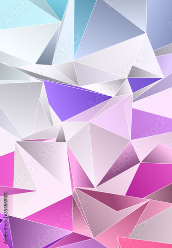 Abstract Low-Poly background. triangulated texture. Design 3d. Polygonal geometrical pattern. Triangular modern style