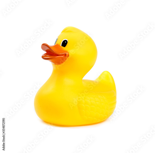 Canvastavla yellow rubber duck