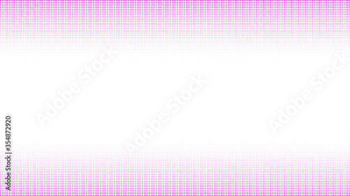 white background with pink dots