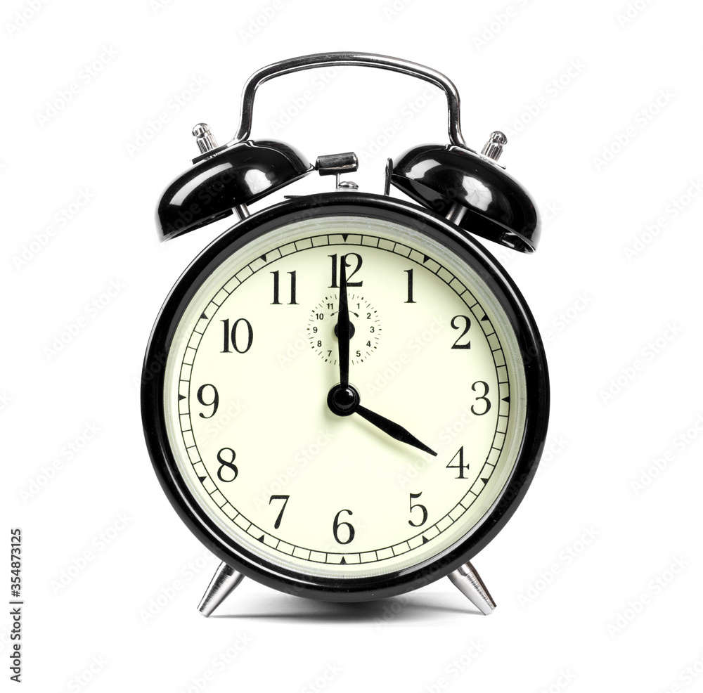 alarm clock isolated on white alarm clock isolated on white