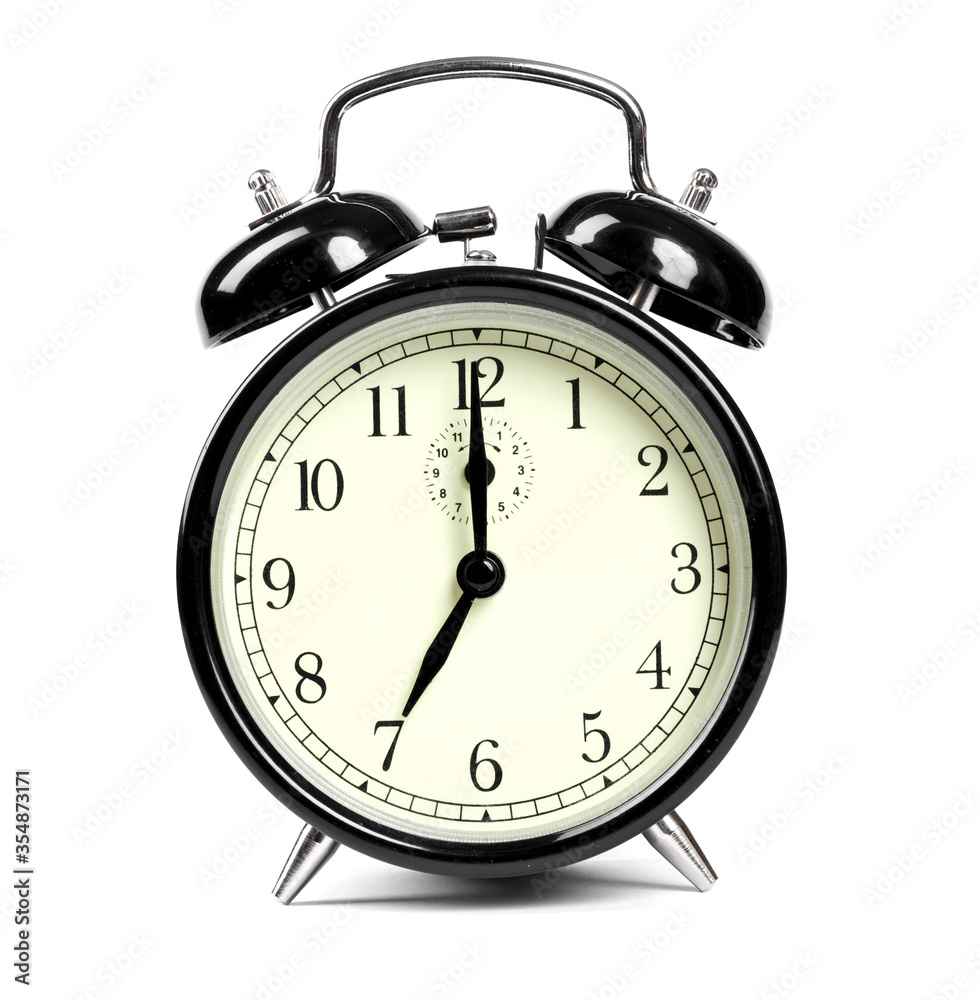alarm clock isolated on white alarm clock isolated on white