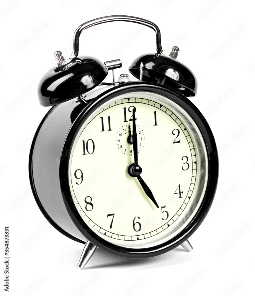 alarm clock isolated on white alarm clock isolated on white