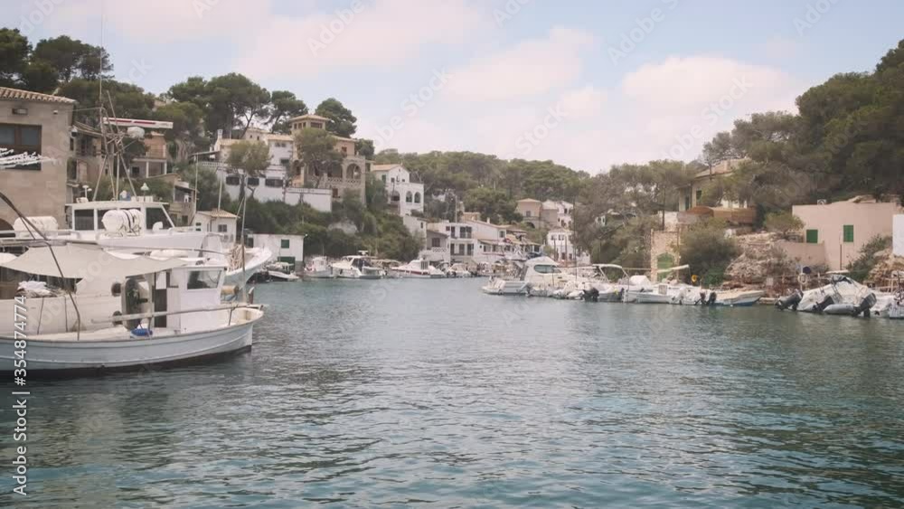Boats Moored At Mallorca Marina