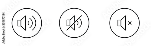Sound | Speaker | Icon | Button	
