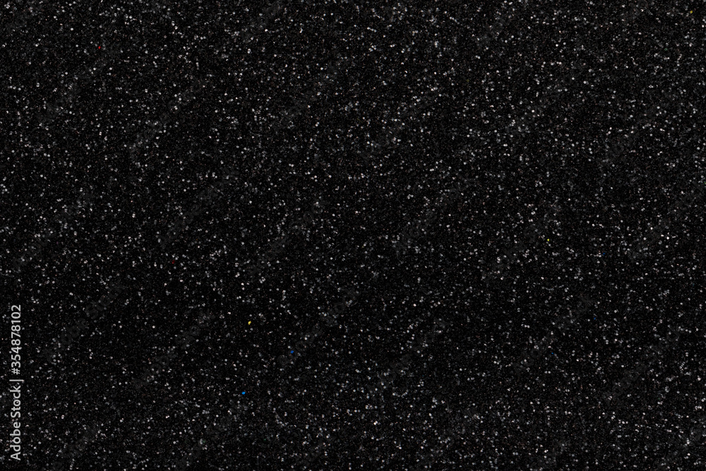 Black Glitter Texture Christmas Abstract Background Pattern