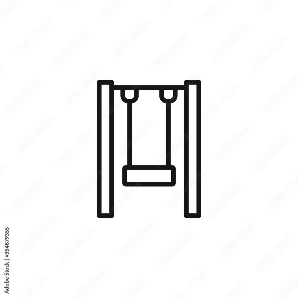 swing icon vector swing icon vector