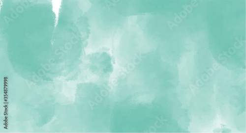 Green watercolor background for textures backgrounds and web banners design