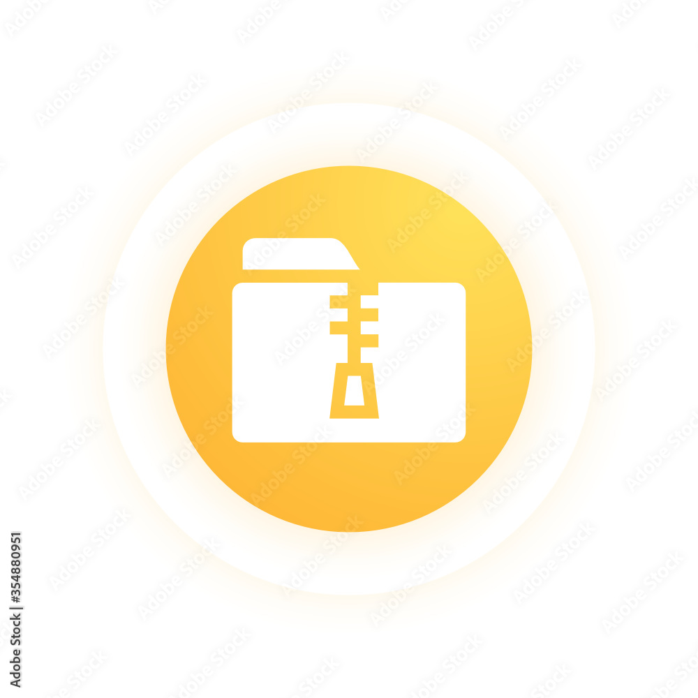 Zip Folder - Icon Zip Folder - Icon