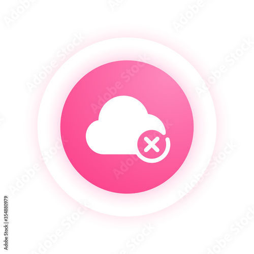 Delete Cloud Service - Icon