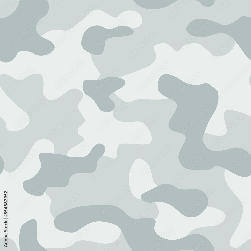 Camouflage texture seamless pattern. Abstract modern military camo endless ornament for fabric and fashion print. Vector illustration. Camouflage texture seamless pattern. Abstract modern military camo endless ornament for fabric and fashion print. Vector illustration.