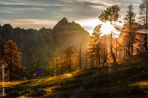 Quadro su tela Slovenian Alps