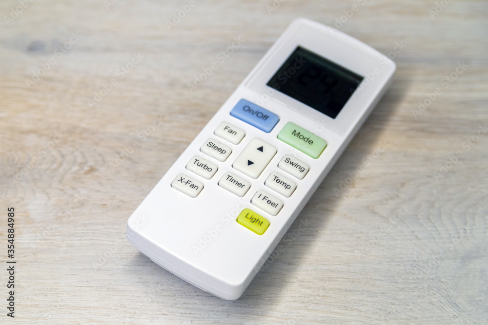 Air conditioner remote control with display Air conditioner remote control with display