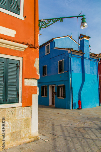 Traditional brightly colore...