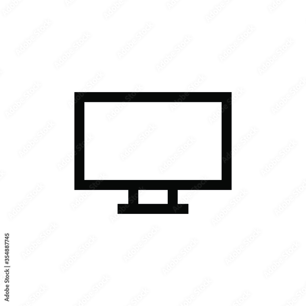 monitor icon vector monitor icon vector