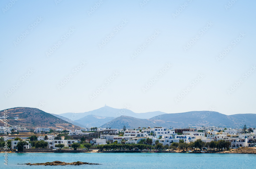 The Island Paros in greece. 