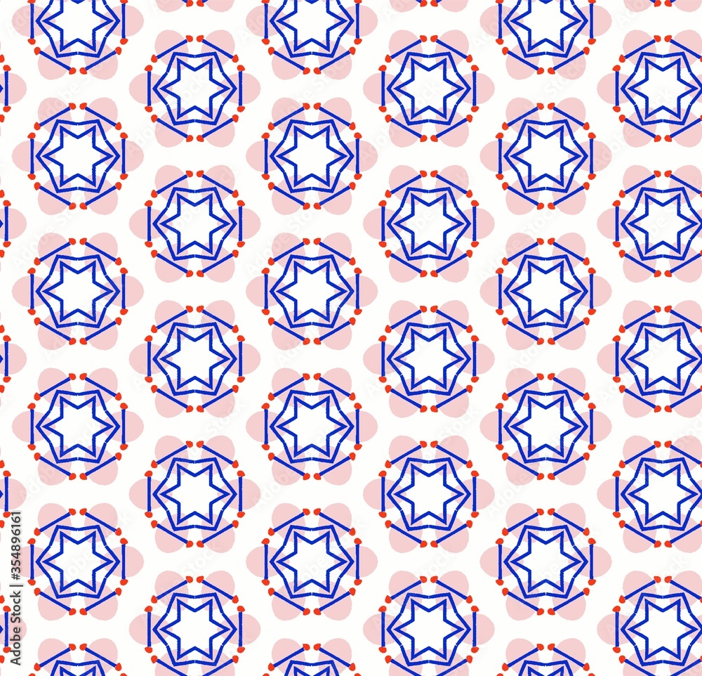 Abstract seamless pattern design composition. Wallpaper, background. Eps 10