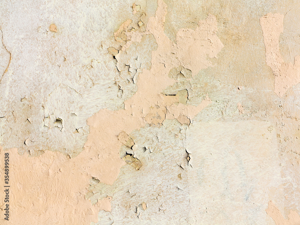 Obraz premium Abstract concrete, weathered with cracks and scratches. Landscape style. Grungy Concrete Surface. Great background or texture.
