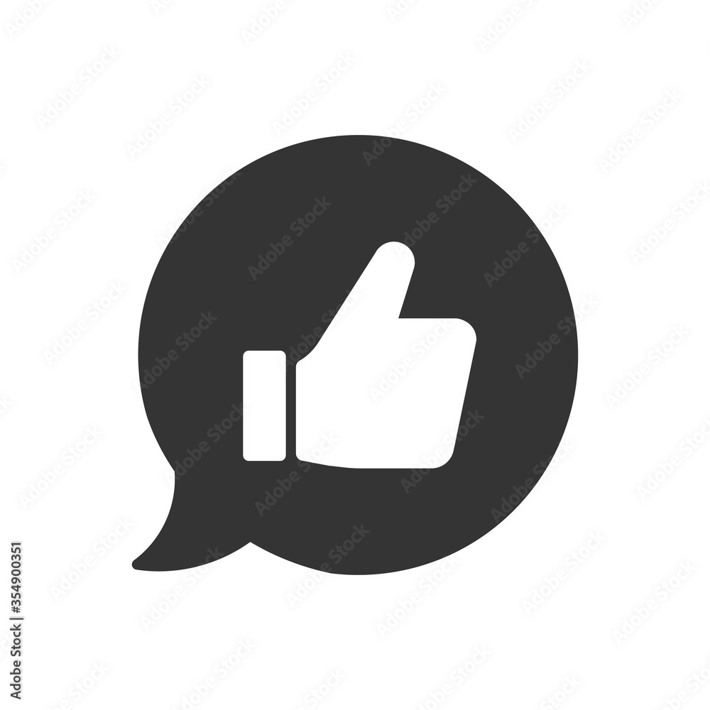 Positive feedback icon Positive feedback icon