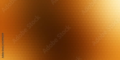 Light Orange vector background in polygonal style. Abstract gradient illustration with colorful rectangles. Pattern for websites, landing pages.