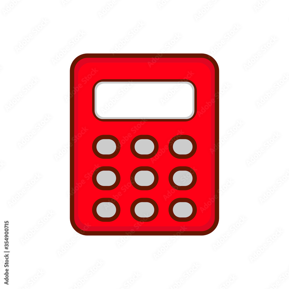 Calculator icon vector Calculator icon vector