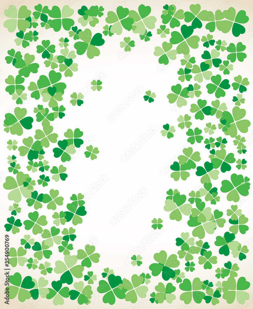 Saint Patrick's Day frame background Saint Patrick's Day frame background