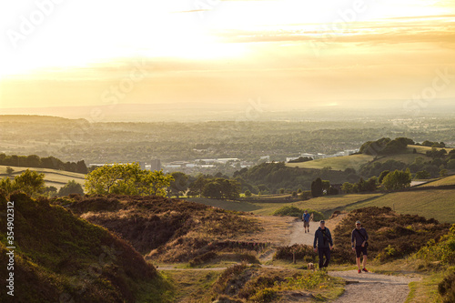 Sunset at Teggs Nose, Macclesfield