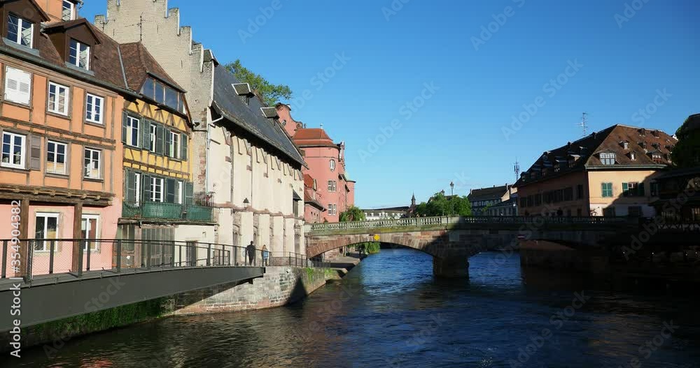 Petite France area in STrasbourg Alsace Petite France area in STrasbourg Alsace