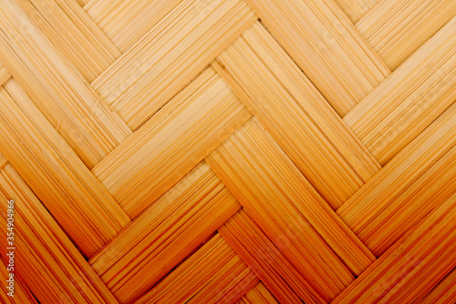 texture of wicker cane baskets