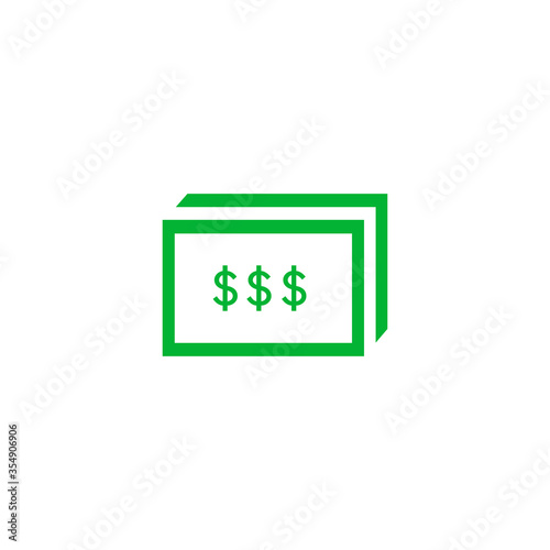 Paper Money stack icon, fin...