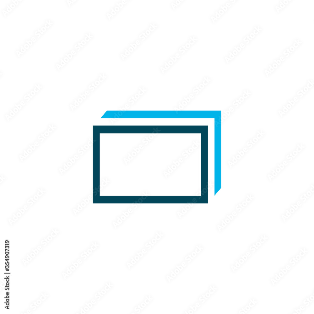 Paper stack or tabs icon, layer sumbol. Stock vector illustration isolated on white background. Paper stack or tabs icon, layer sumbol. Stock vector illustration isolated on white background.