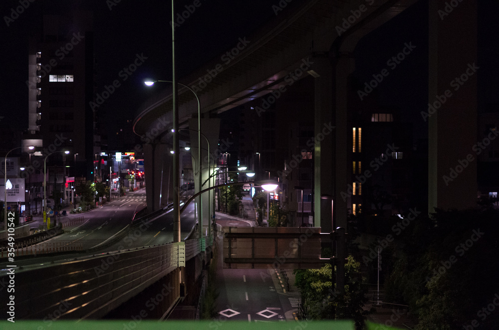 Obraz premium 都市の夜景