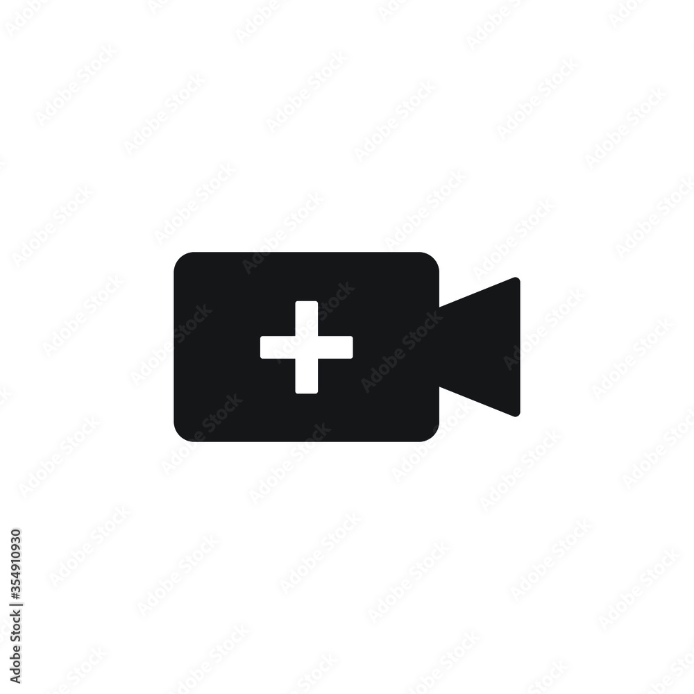 Fototapeta premium video camera icon vector