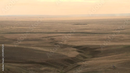 Kalmykia shamanic tree landscapes.