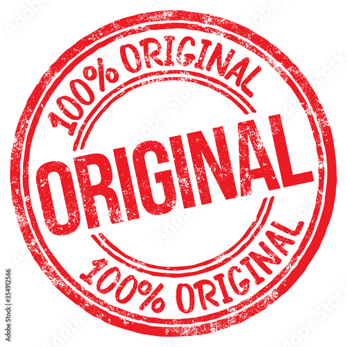 Original. Vector Rubber Stamp. 