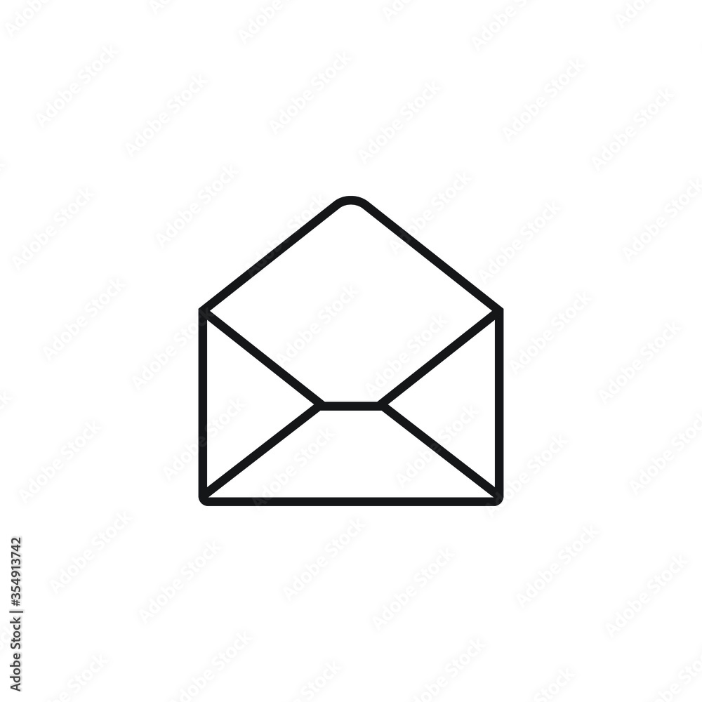 mail icon vector sign symbol mail icon vector sign symbol