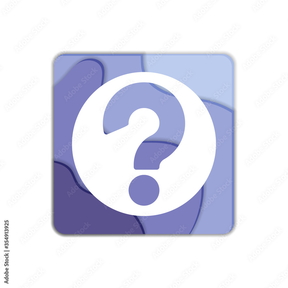 Question mark flat icon, vector sign, information question colorful pictogram isolated on white. Ask for help symbol, logo illustration. Flat style design Question mark flat icon, vector sign, information question colorful pictogram isolated on white. Ask for help symbol, logo illustration. Flat style design