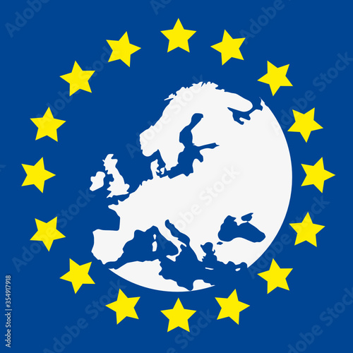 Europa Icon Vector